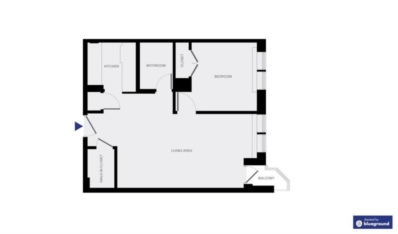 Quaint Chelsea 1br W Doorman Gym Balcony Nyc-7 Appartement New York